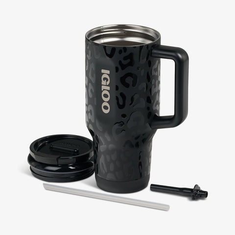 NFL 32 Oz Leopard Flip ‘n’ Sip Travel Mug