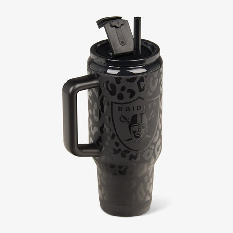 NFL 32 Oz Leopard Flip ‘n’ Sip Travel Mug