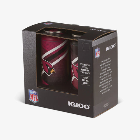 Arizona Cardinals Home & Away 16 Oz Can 2-Pack