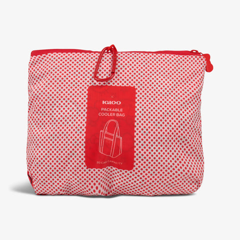 Hello Kitty® Red Apples Packable Puffer 20-Can Cooler Bag