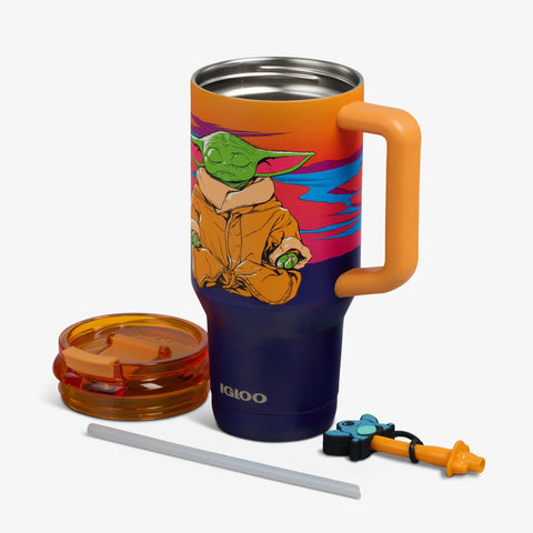 Star Wars™ Grogu Neon 32 Oz Travel Mug