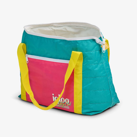 Retro Packable Puffer 20-Can Cooler Bag