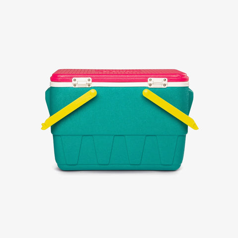 Retro Picnic Basket 25 Qt Cooler
