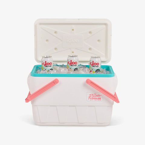 Retro Picnic Basket 25 Qt Cooler